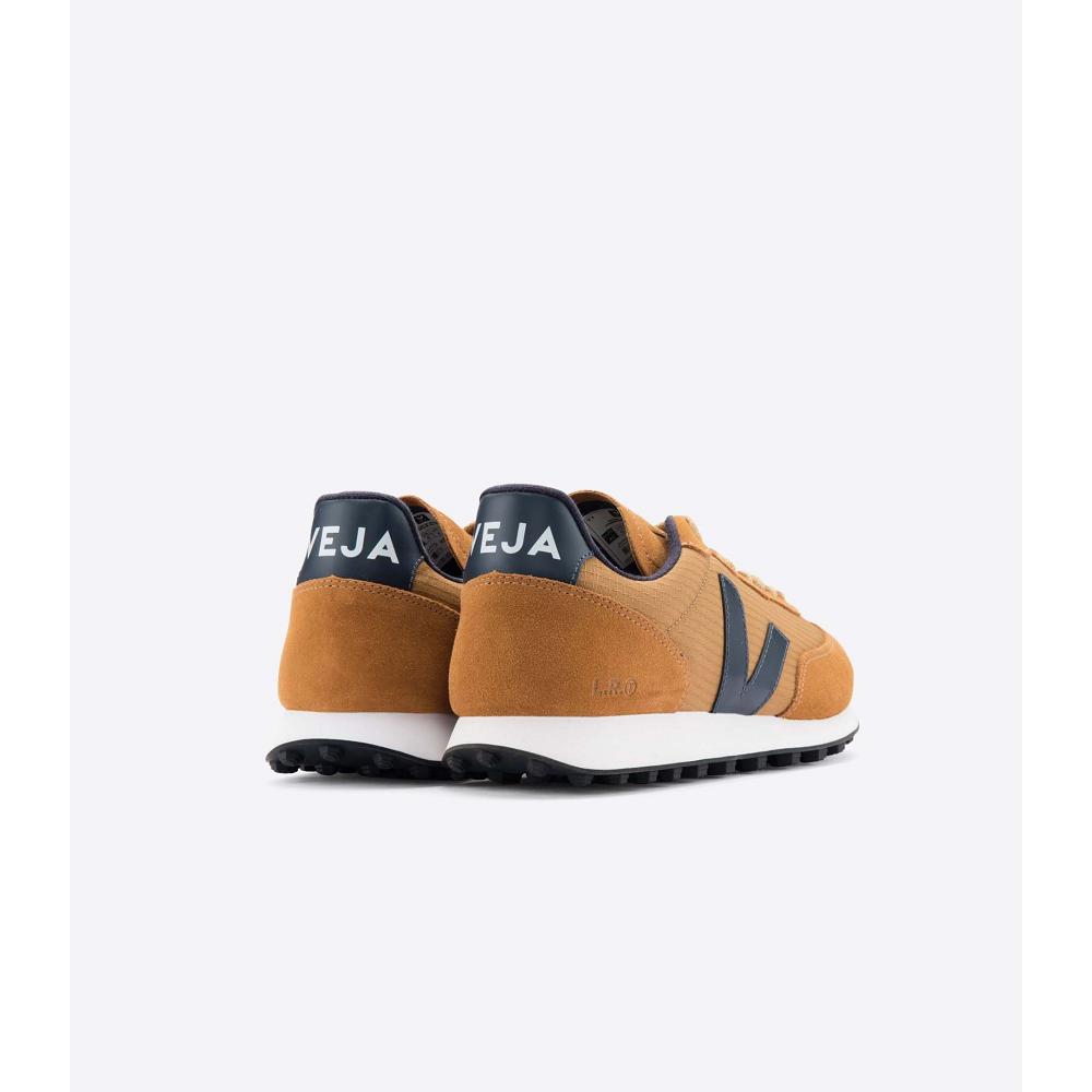 Brown Men's Veja RIO BRANCO RIPSTOP Running Shoes | AU 166EBC